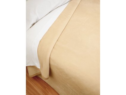 Španělská deka Piel Lisa 160 x 240 cm perleťová