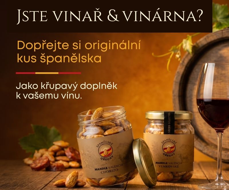 Španělské ořechy pro vinaře & vinárny