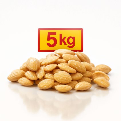 Pražené mandle Solené 5kg 25kg copy