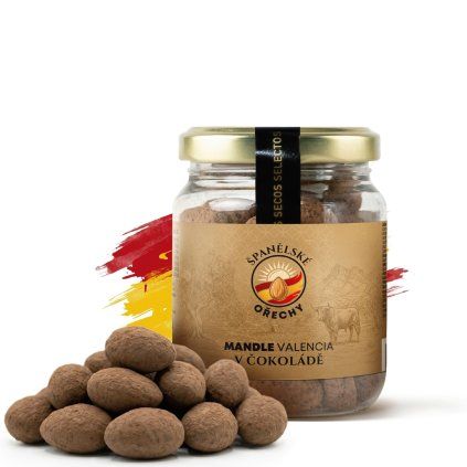 Mandle v čokoládě 125g cz
