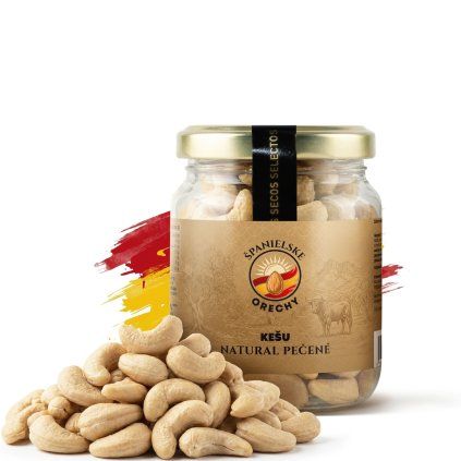 Kešu natural pečené 125g Sk
