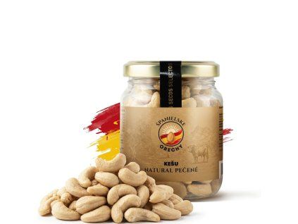 Kešu natural pečené 125g Sk