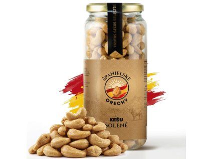 Pražené kešu solené (400 g)