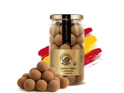 Lískové ořechy v čokoládě 230g