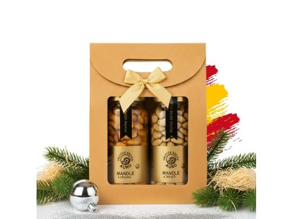 Malá taška dárkových ořechů dvě střední balení ořechů 1