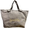 šedá plážová taška Sparkle Me extra velká