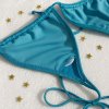 Dámské tyrkysové plavky vyndavací vycpávky / Removable padding turquose bikini sale Sparkle Me
