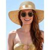 gold bikinis matching set hairbow