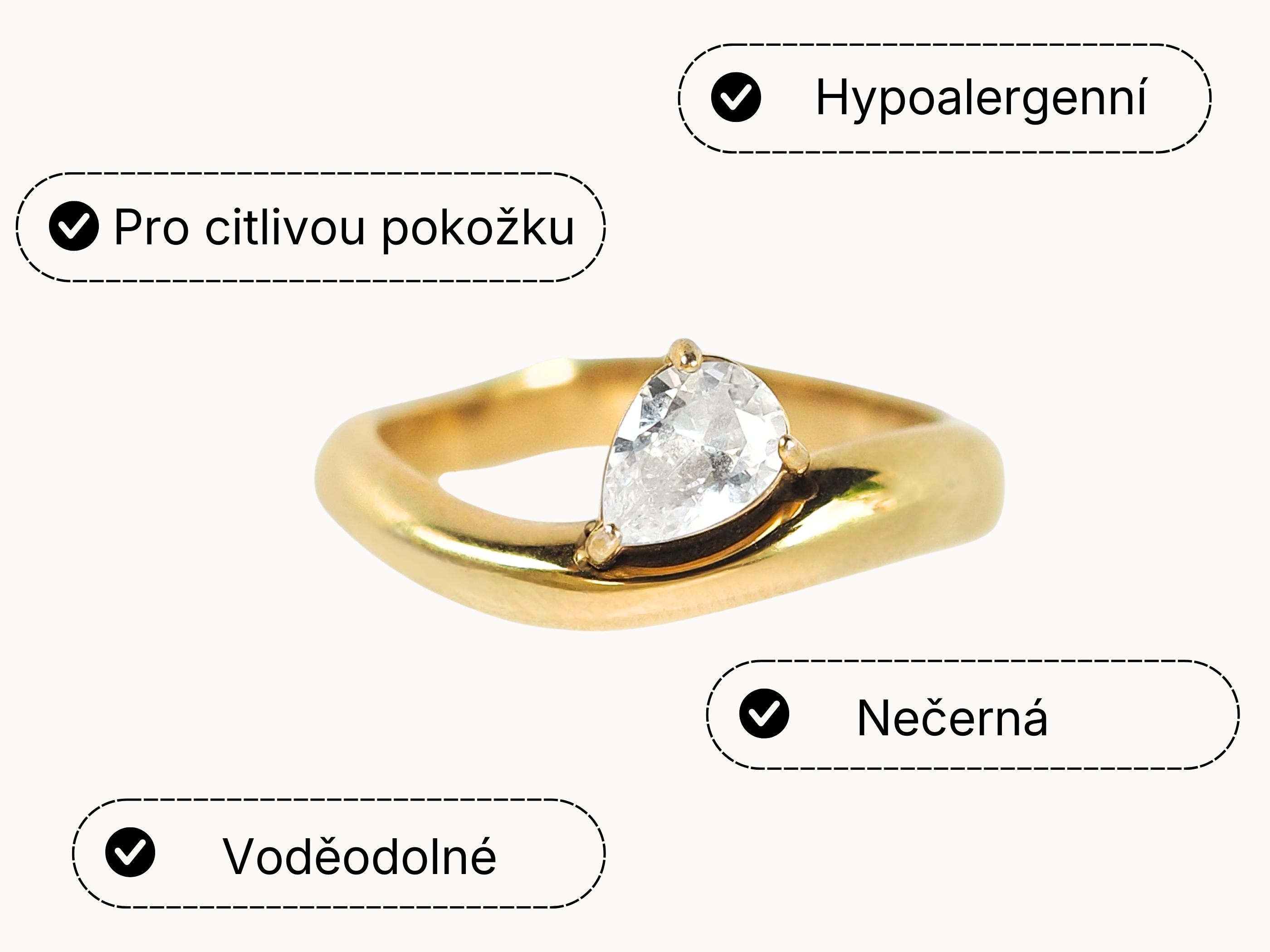 Výhody a odolnost šperku