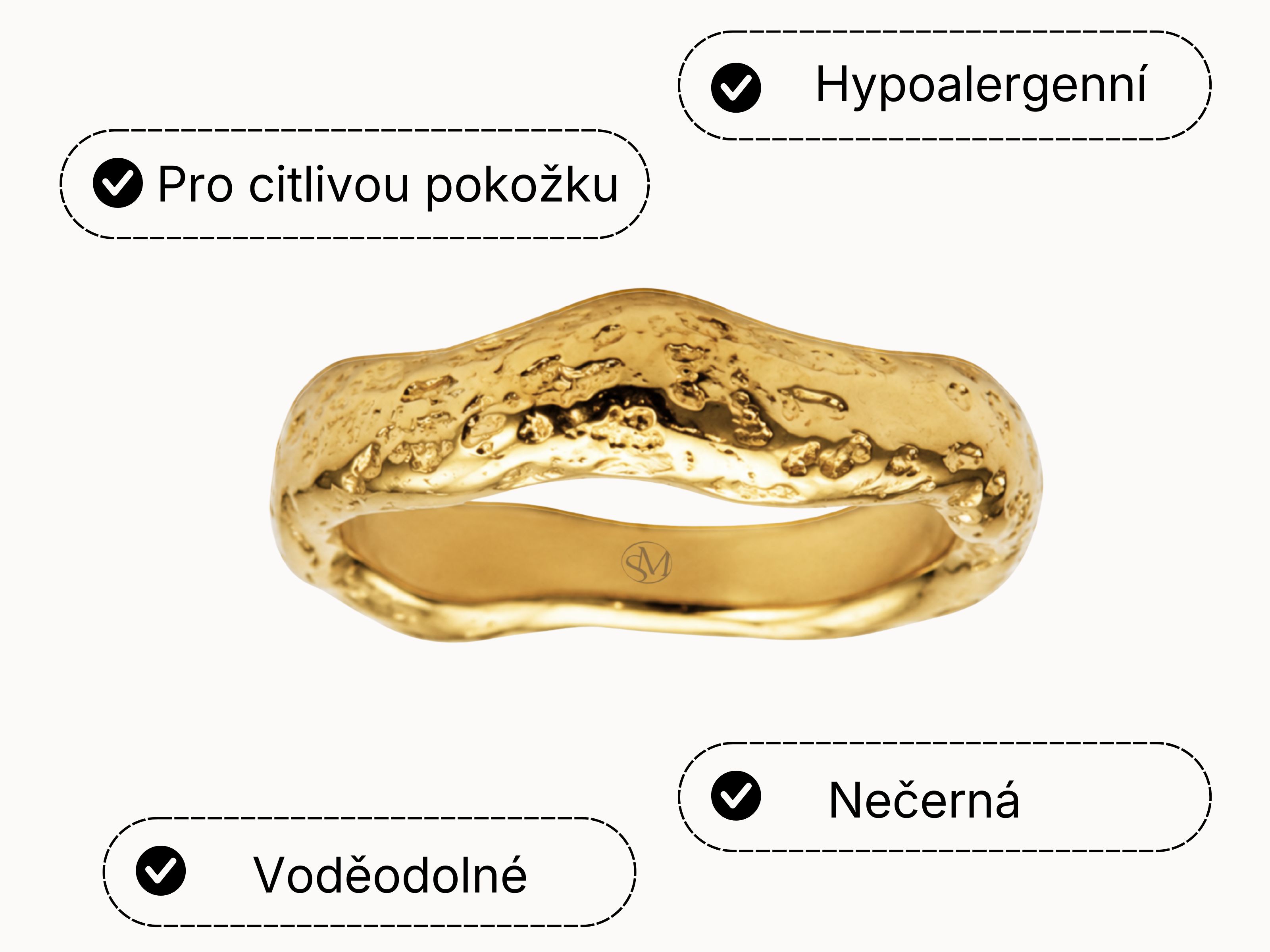 Výhody a odolnost šperku