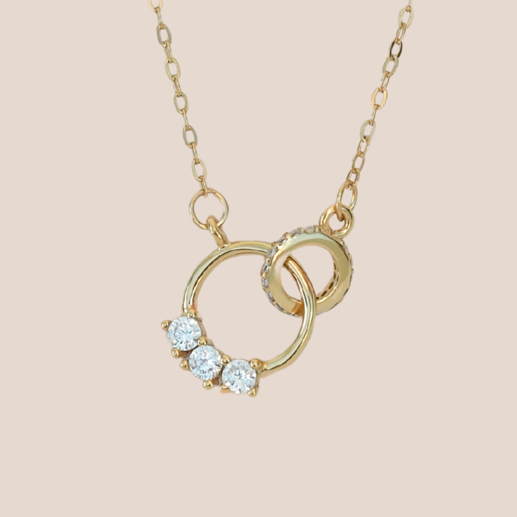 Náhrdelník Spřízněné duše se zirkony