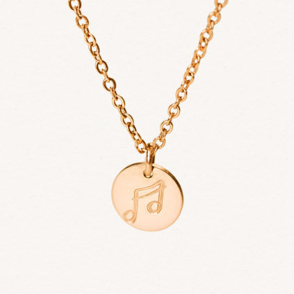 Náhrdelník s ražbou symbolů