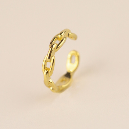 Ear cuff řetízkový (1 ks)