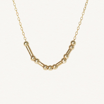 Náhrdelník Morseovka