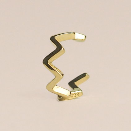 Ear Cuff Vlnění (1 ks)