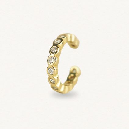 Ear cuff Nový začátek (1 ks)