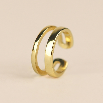 Ear cuff Dvojitý