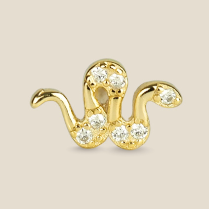 Náušnice Had (1 ks)