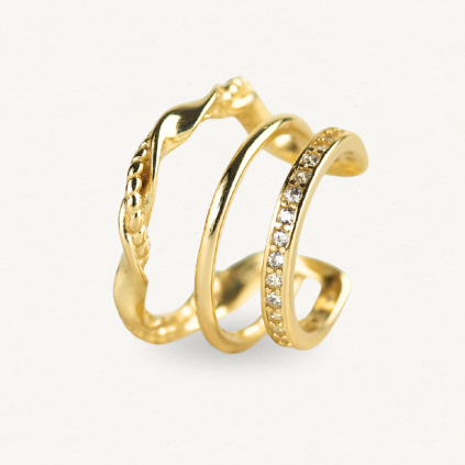 Ear Cuff Trio (1 ks)