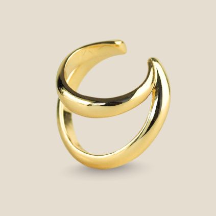 Ear Cuff Minimal dvojitý (1 ks)