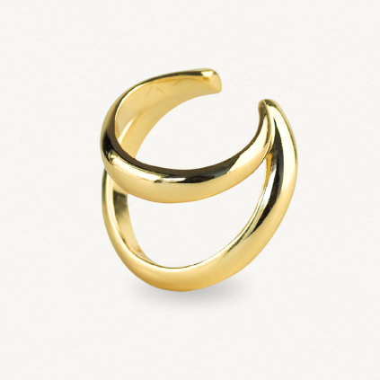 Ear Cuff Minimal dvojitý (1 ks)