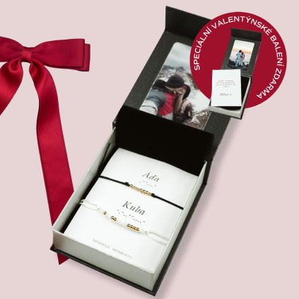 Párové náramky Morseovka