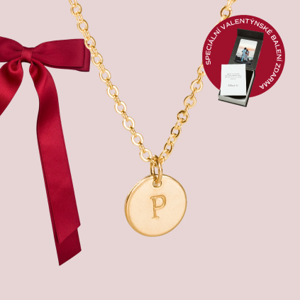 Náhrdelník s ražbou číslic a písmen