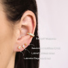 Ear Cuff Elegance (1 ks)