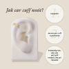 Ear Cuff Elegance (1 ks)