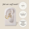Ear Cuff Organická (1 ks)