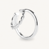 Ear Cuff Minimal Propletený (1 ks)