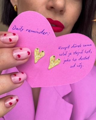 Náušnice Valentýnka s doručením do Valentýna při objednání do 12.2.