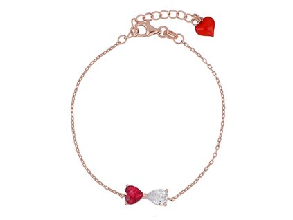 Stříbrný náramek Cuori Milano Insieme