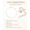 Perlový náhrdelník z chirurgické oceli 5175
