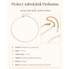 Perlový náhrdelník z chirurgické oceli 5177