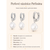 Perlové náušnice z chirurgické oceli 5171