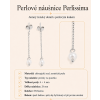 Perlové náušnice z chirurgické oceli 5170
