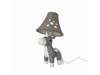 Detská lampa - GREY UNICORN