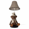 Detská lampa - MEDVEĎ v KLOBÚKU