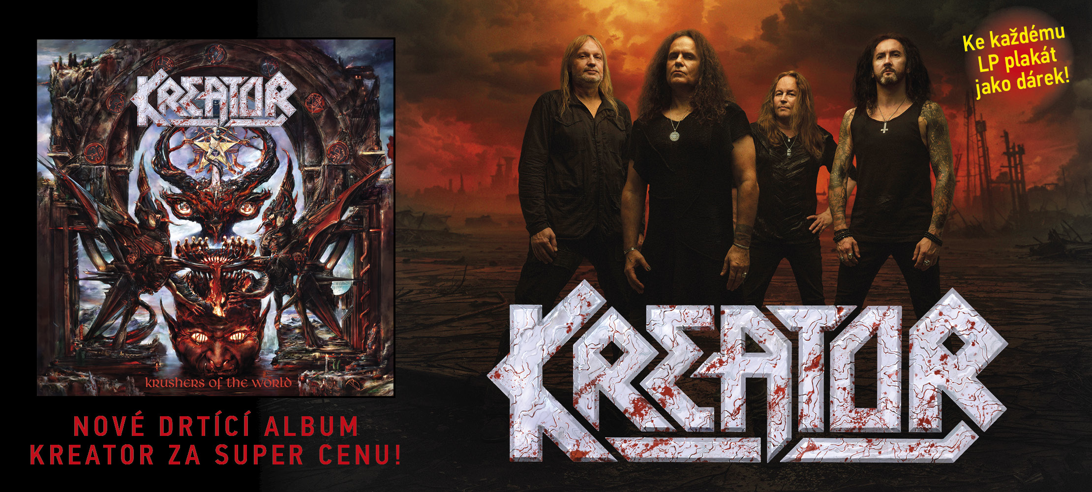 Kreator Krushers of the World 2026