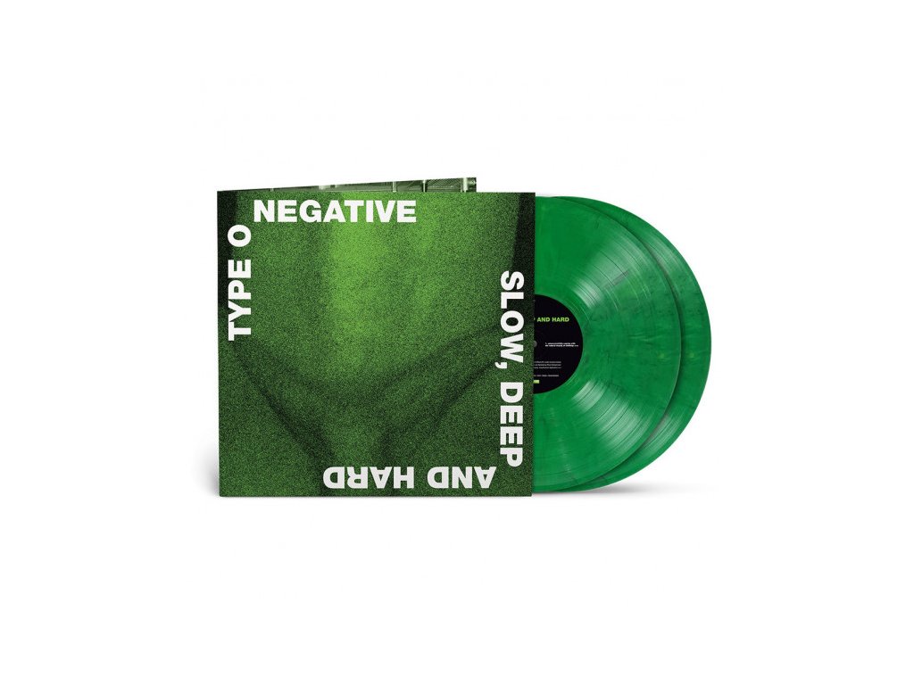 TYPE O NEGATIVE - SLOW, DEEP & HARD (BLACK/GREEN VINYL) - 2LP