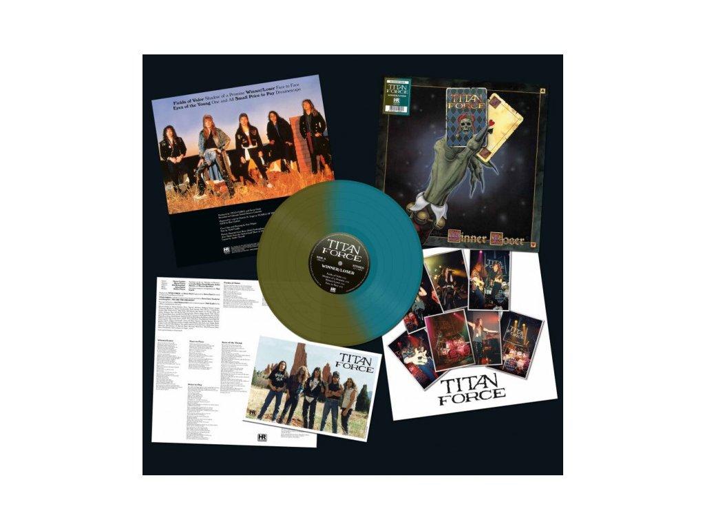 TITAN FORCE - WINNER/ LOSER - LP bi-color