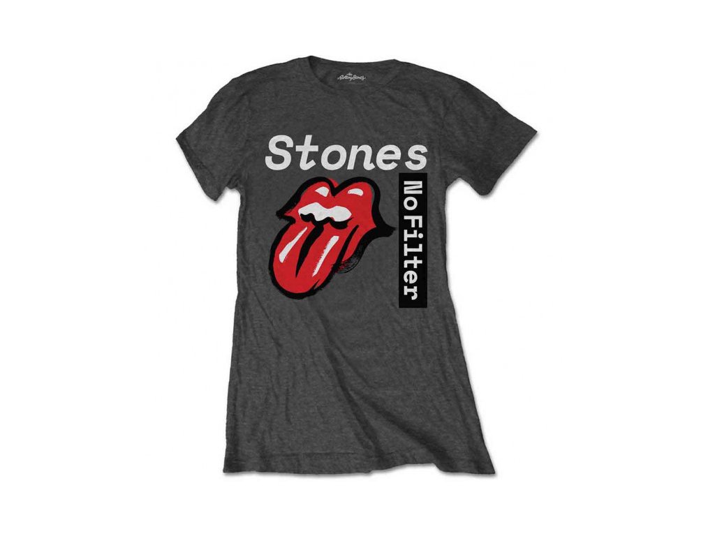 ROLLING STONES - NO FILTER TEXT (GIRLIE) - TRIKO
