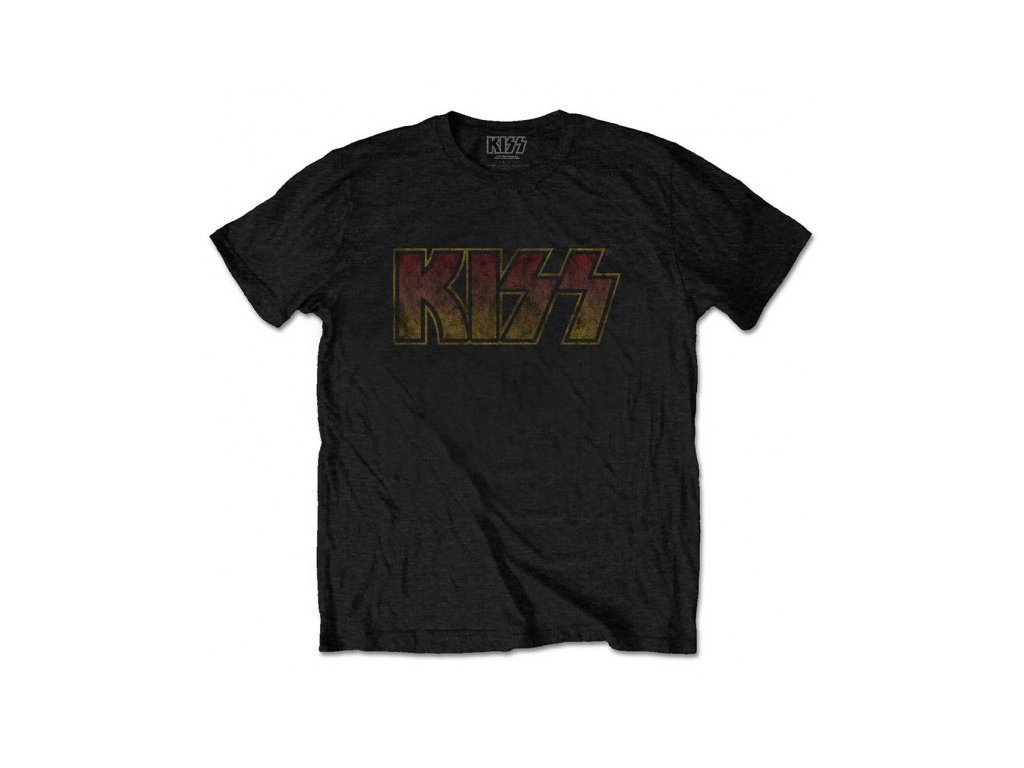 KISS - VINTAGE CLASSIC LOGO - TRIKO