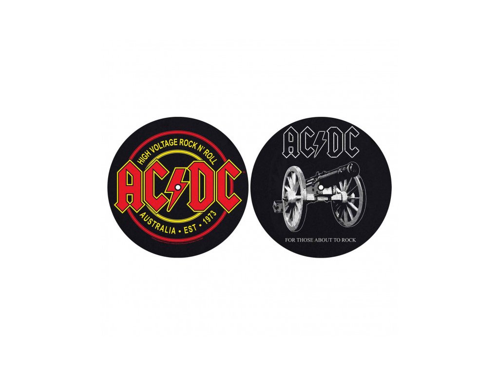 AC/DC - FOR THOSE ABOUT TO ROCK/HIGH VOLTAGE - SLIPMAT