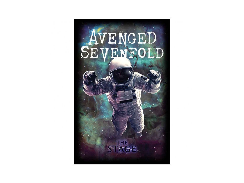 AVENGED SEVENFOLD - THE STAGE - TEXTILNÍ PLAKÁT