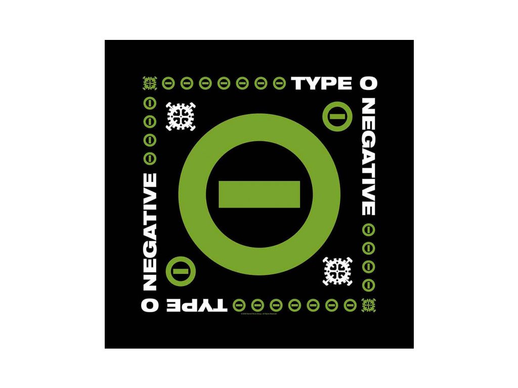 TYPE O NEGATIVE - NEGATIVE SYMBOL - ŠÁTEK