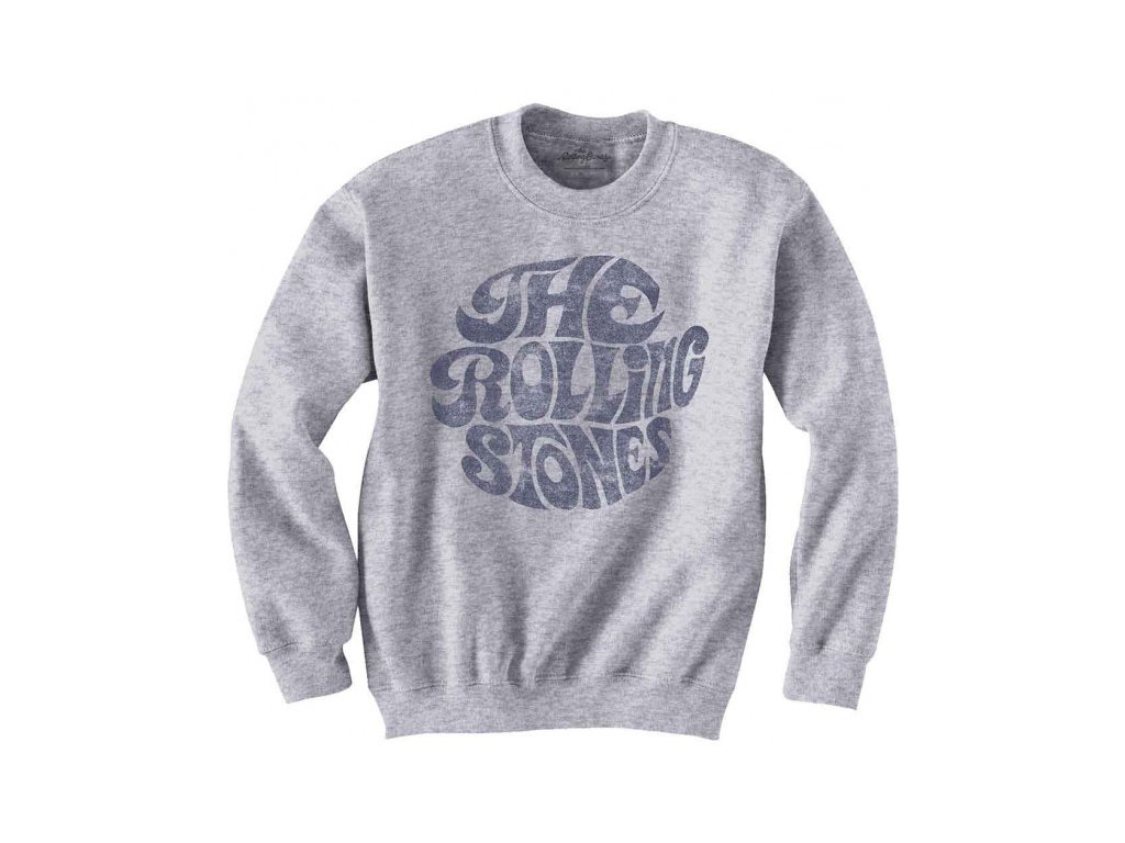 ROLLING STONES - VINTAGE 70S LOGO (LS) - TRIKO