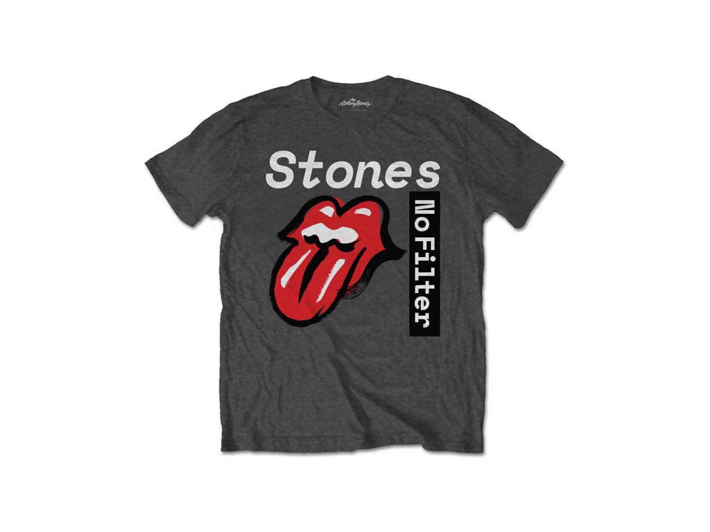 ROLLING STONES - NO FILTER TEXT - TRIKO