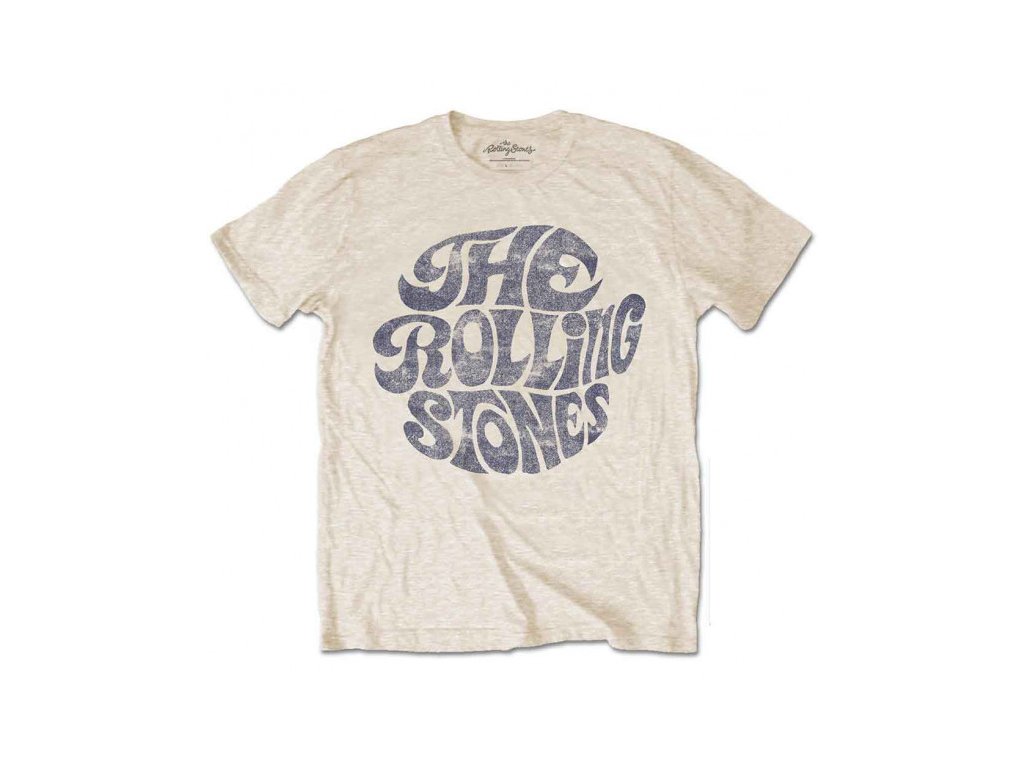 ROLLING STONES - VINTAGE 1970S LOGO - TRIKO